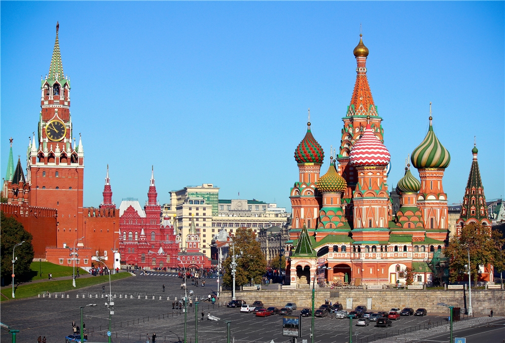 La visita del Kremlin y la catedral de San Basilio